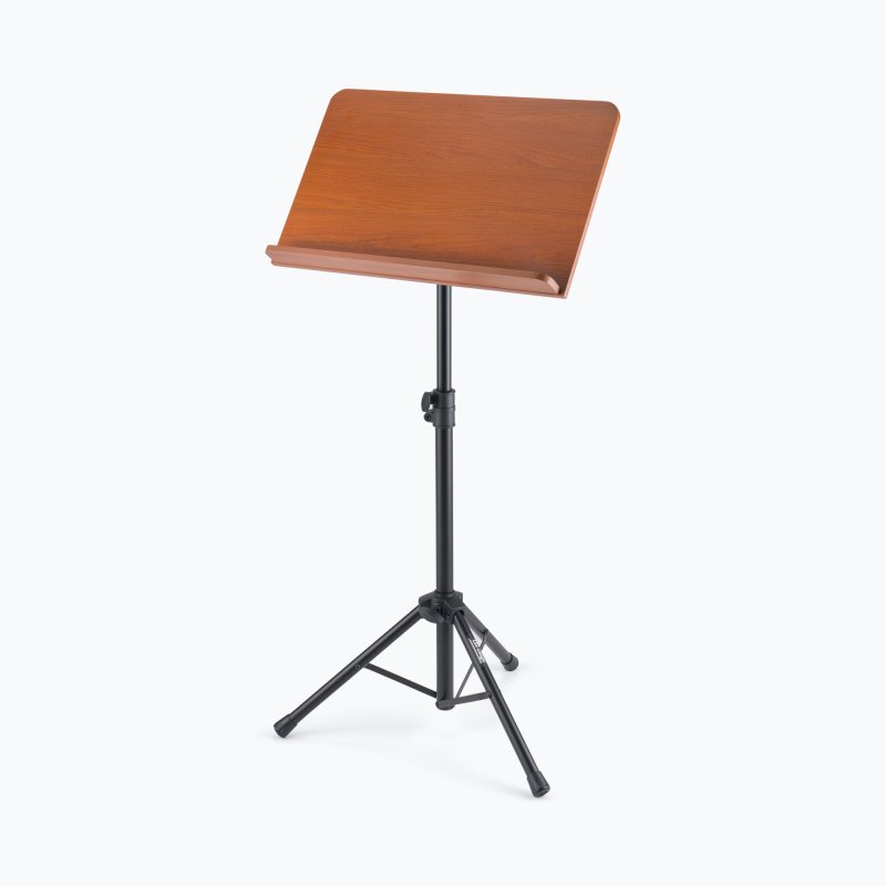 On-Stage TMP-SM7312W Music Stand w/ Wide Rosewood Bookplate