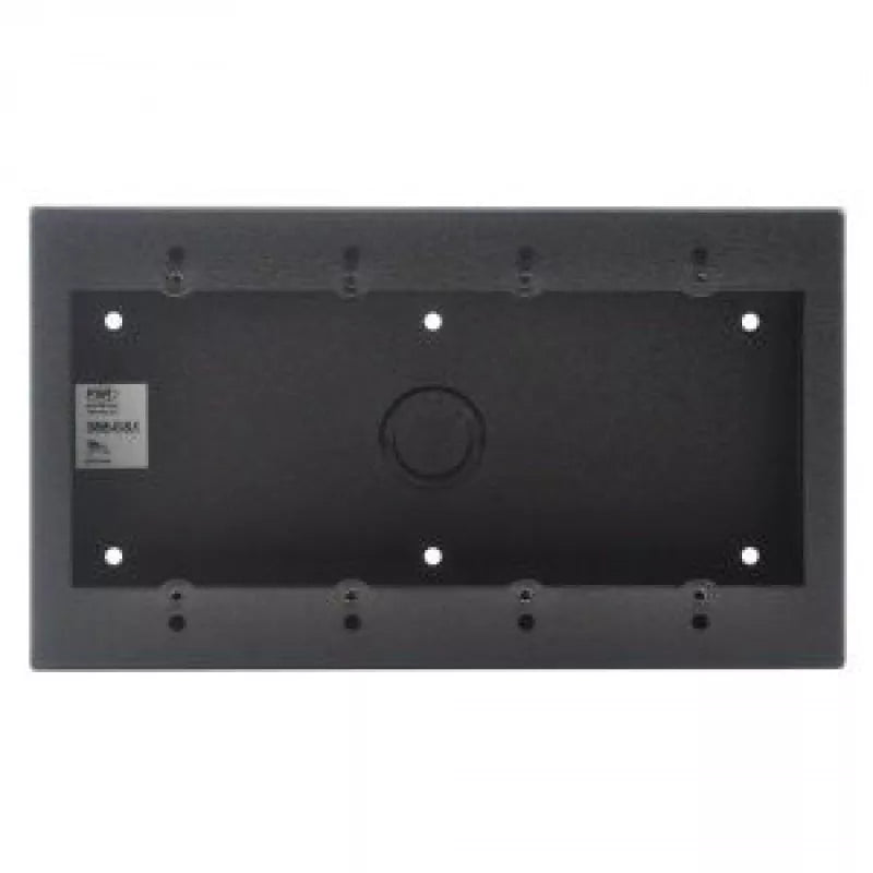FSR SMWB-4G-BLK Black 4 Gang Surface Mount Ga