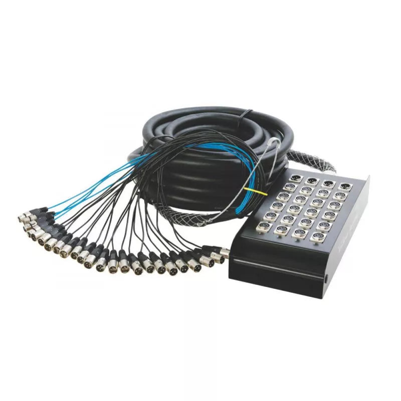On-Stage TMP-SNK204100V2 100' 20-Channel/4-Return Stage Snake