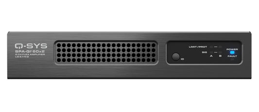 Q-SYS SPA-Qf 60x2-Two-Channel Network Amplifier
