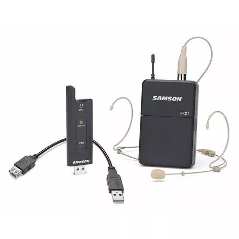 Samson SWXPD2BDE5 Stage XPD2 Headset USB Digital Wireless (2.4 GHz)