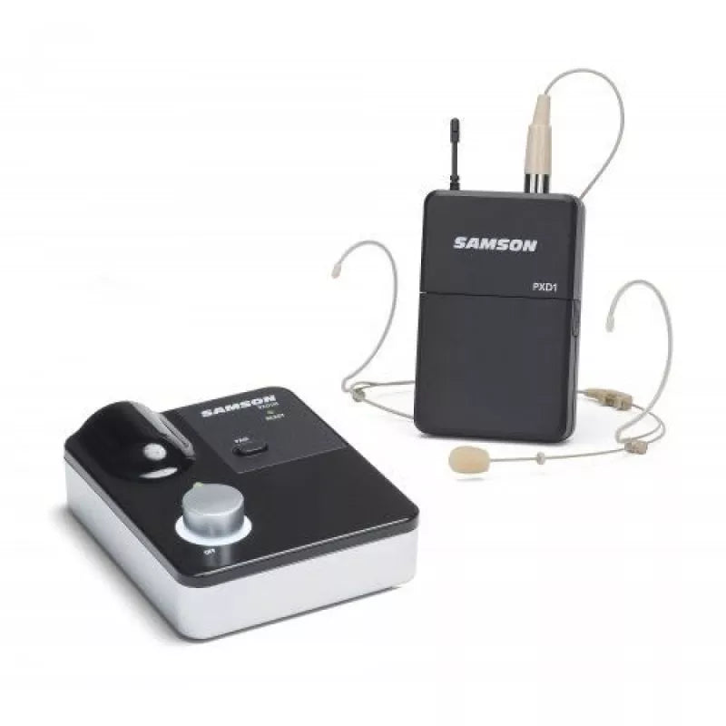 Samson SWXRDM1BDE5 XPDm 2.4 GHz Headset Wireless System with Tabletop