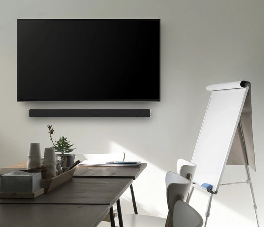 Shure Stem Wall Beamforming Microphone Array with Speaker in use