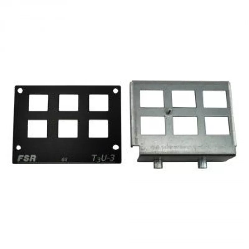 FSR T3U-3-6S Plate for 6 Keystone Connector