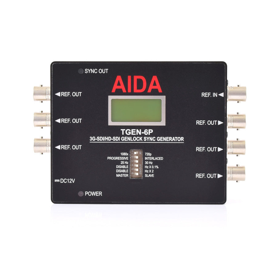 AIDA TGEN-6P Genlock Reference Sync Generator