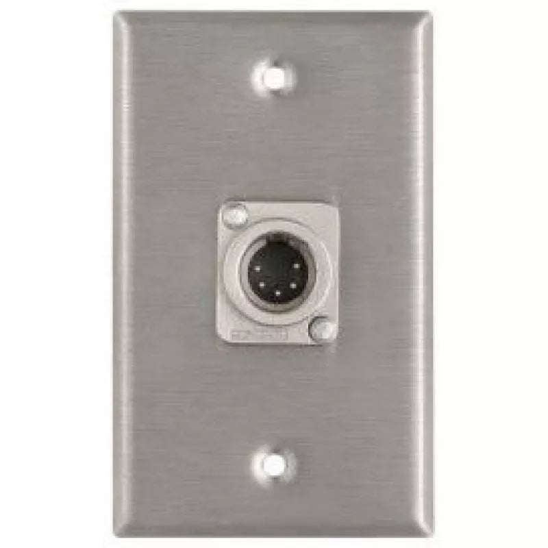 Rapco-Horizon WP1050 Male Plate 5 PIN VERSION
