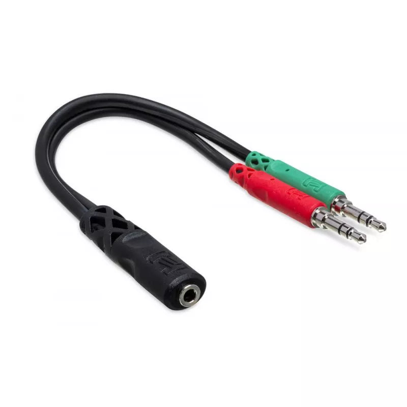 Hosa YMM-107 Headset/Mic Breakout Cabl