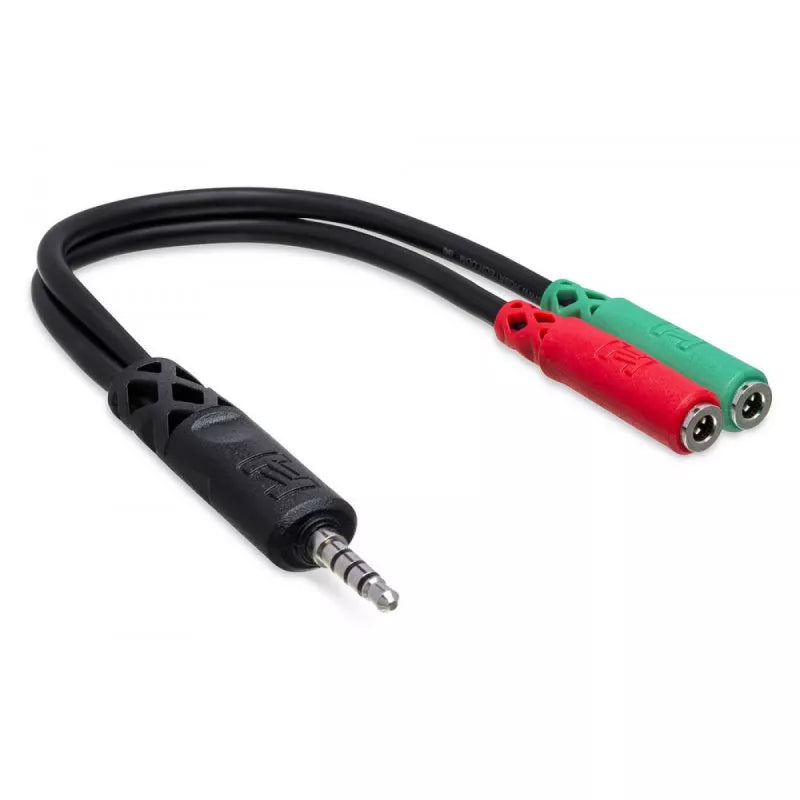 Hosa YMM-108 Headset/Mic Breakout Cabl