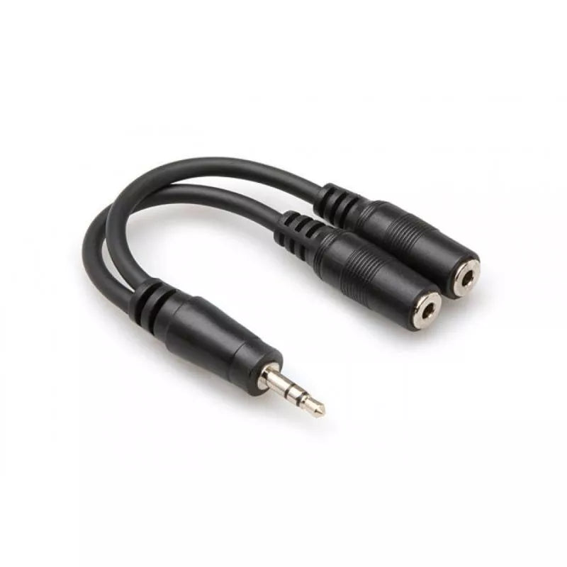 Hosa YMM-232 Y CABLE 3.5MM TRS - 3.5MM TRSF