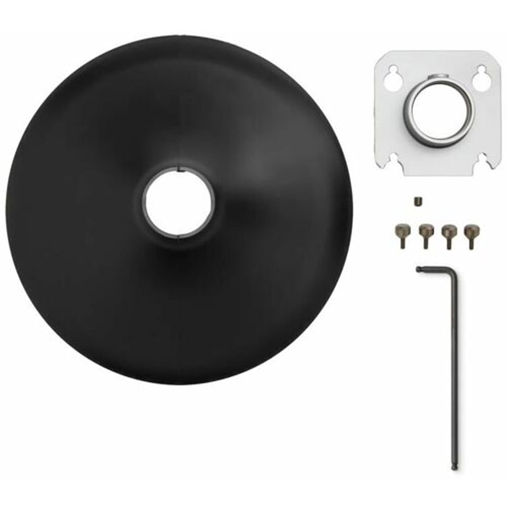 Shure A901B-R-PM-1.5IN 1.5" Pole Mounting Accessory Kit For Mxa901-R Microphones, Black