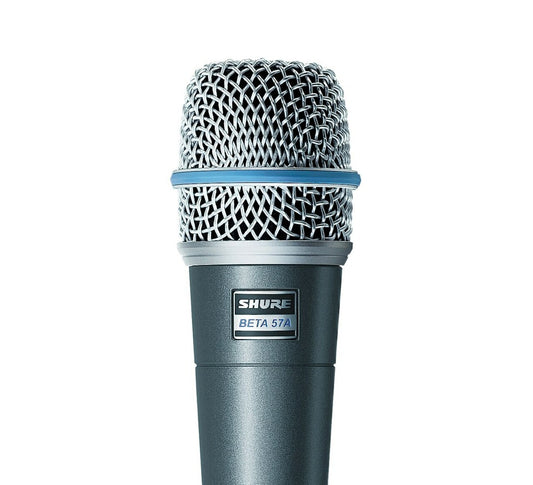 Shure Beta 57A Dynamic Instrument Microphone Close Up