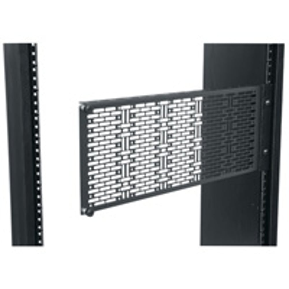 Middle Atlantic APM-4 4Sp(7")Hinged, Accessory Mounting Panel, Bk