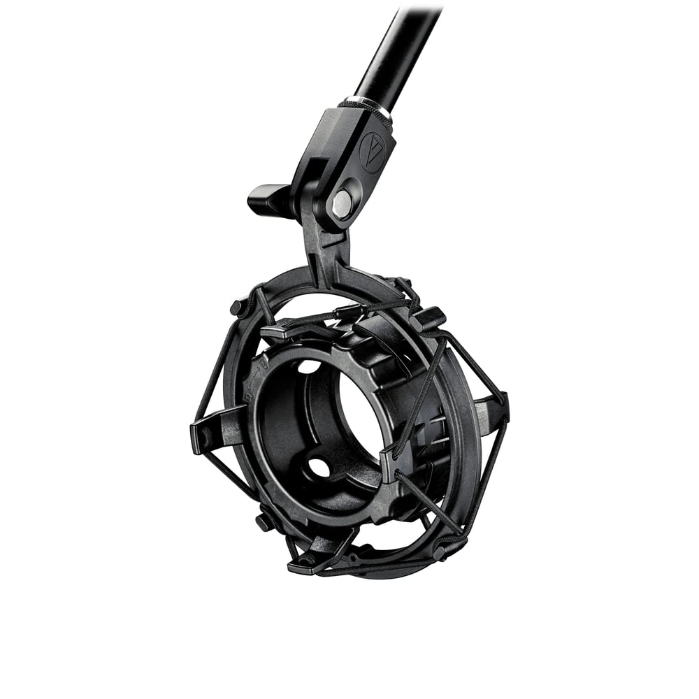Audio-Technica AT8484 Shock Mount With Locking Mechanism For Bp40; Fits 5/8Æ-27 Threaded Stands; Fits C