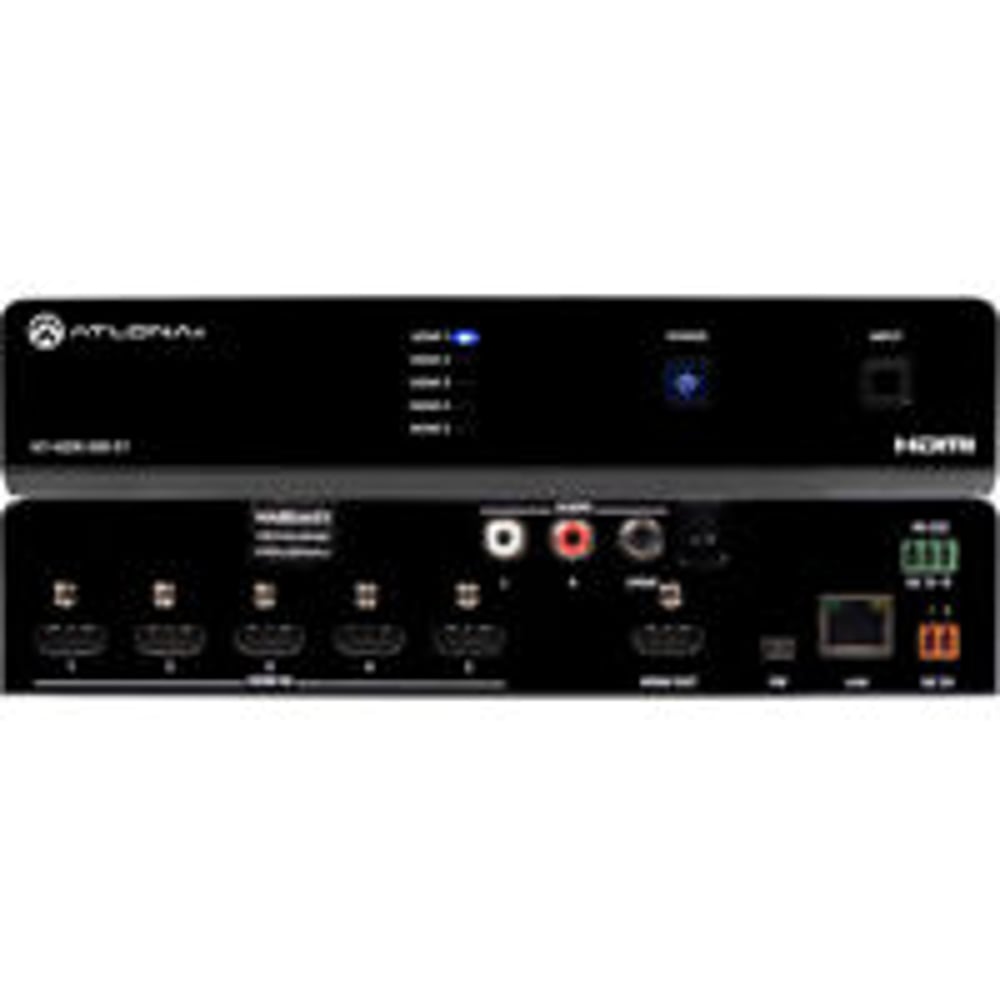ATLONA AT-HDR-SW-51 5X1 4K/Hdr Hdmi 2.0B Switcher