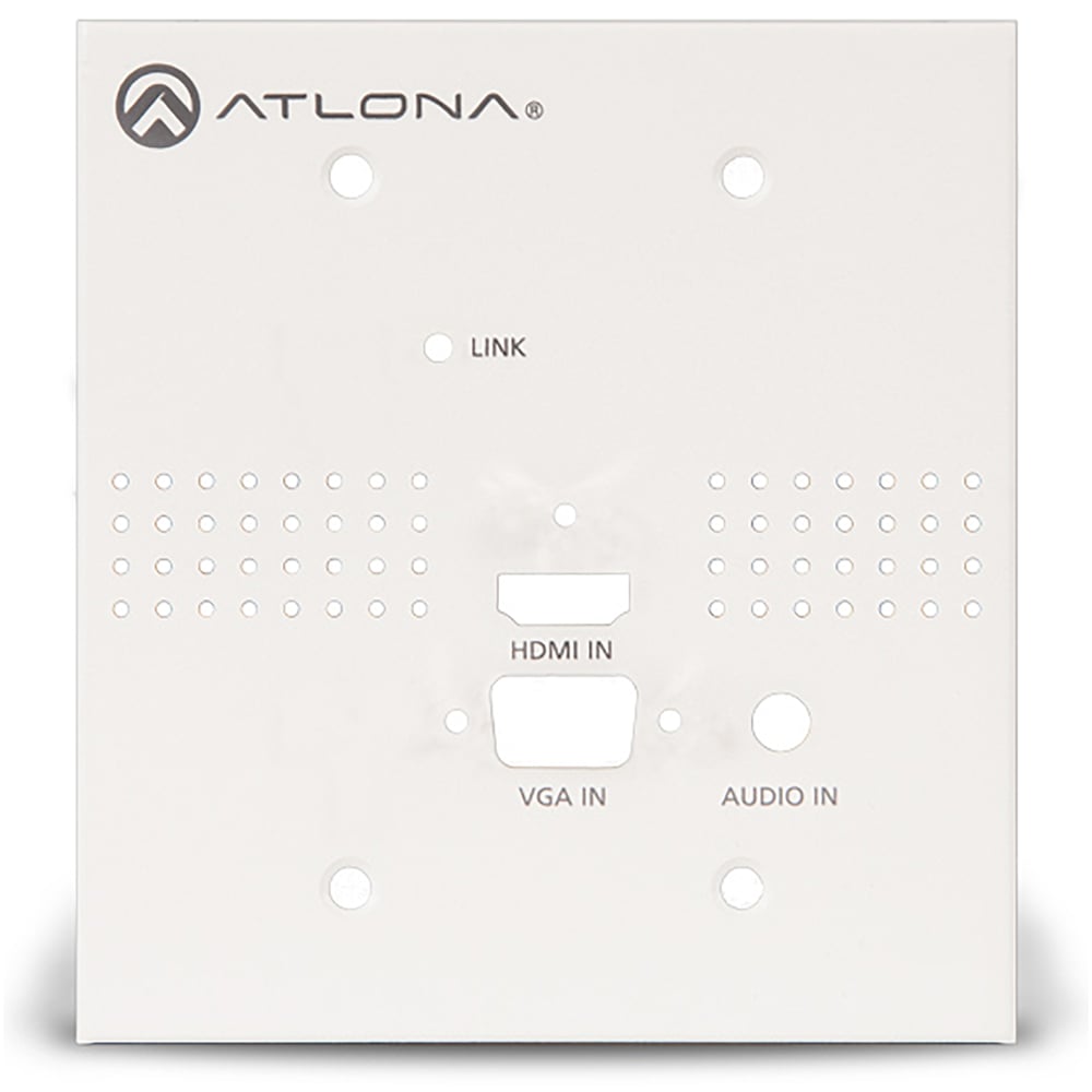 ATLONA AT-HDVS-TX-WP-NB Blank Face Plate For Hdvs Series Wall Plate Switchers