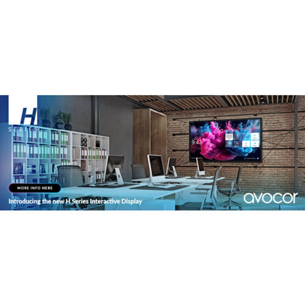 AVOCOR AVH-6520 H-20 Series 65" 4K Pcap Led Interactive Display