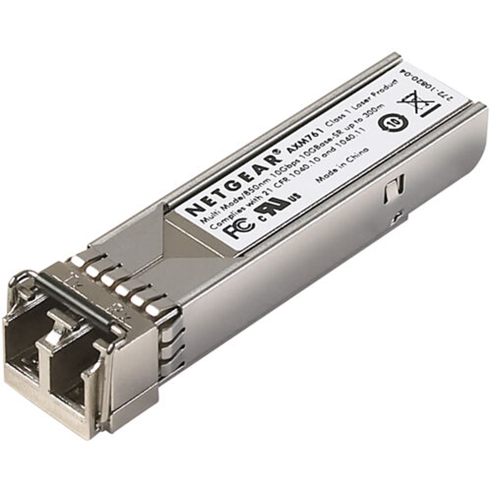 NETGEAR AXM761P10-10000S 10-Pack Prosafe 10Gbase-Sr Sfp+ Perp Axm761-10000S