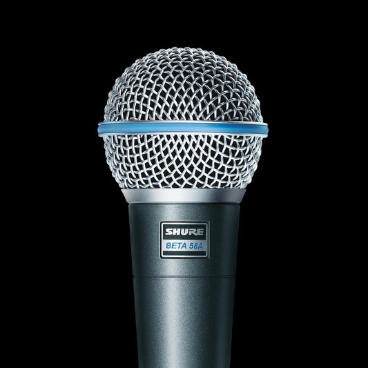 Shure Beta 58A Supercardioid Dynamic Microphone Close-Up