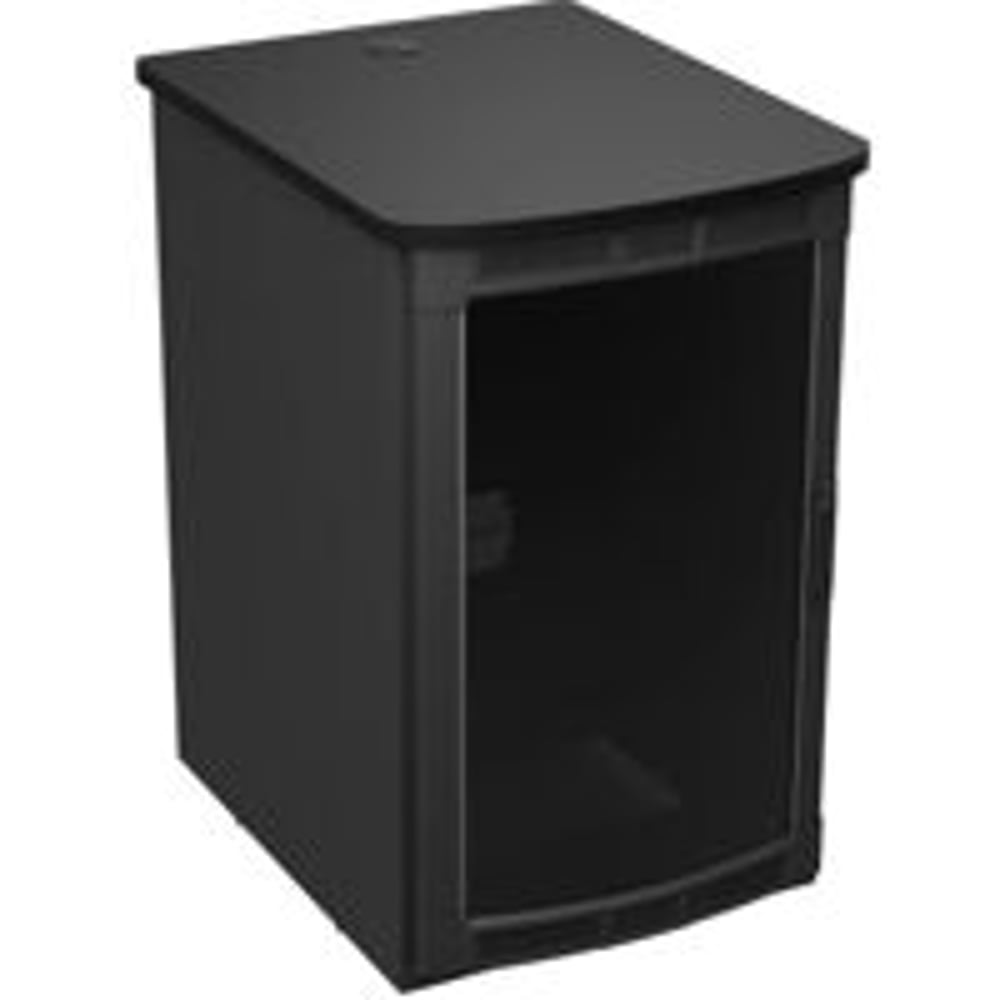 Middle Atlantic BGR-19SA27MDK-A5 19Sp, 27Deep, Plexi Door & Black Top