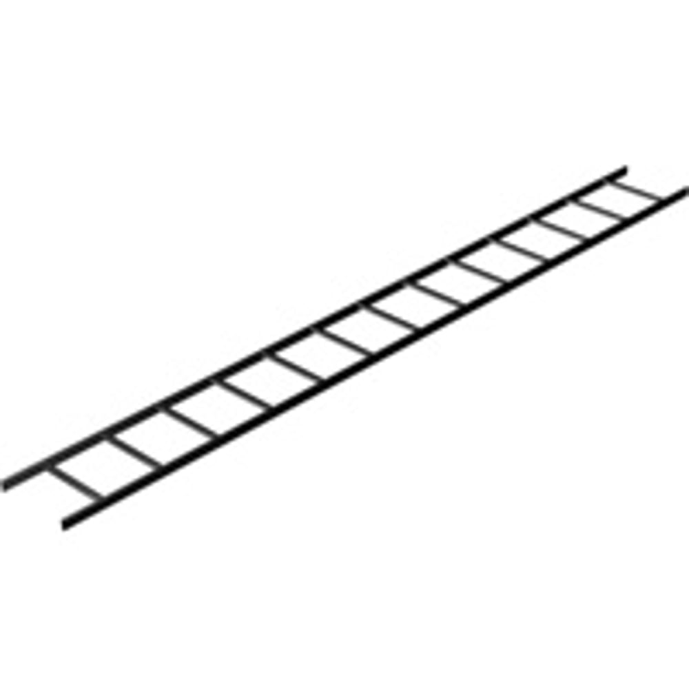 Middle Atlantic CLB-10 Cable Ladder, 10'X12, Blk, 1Pc