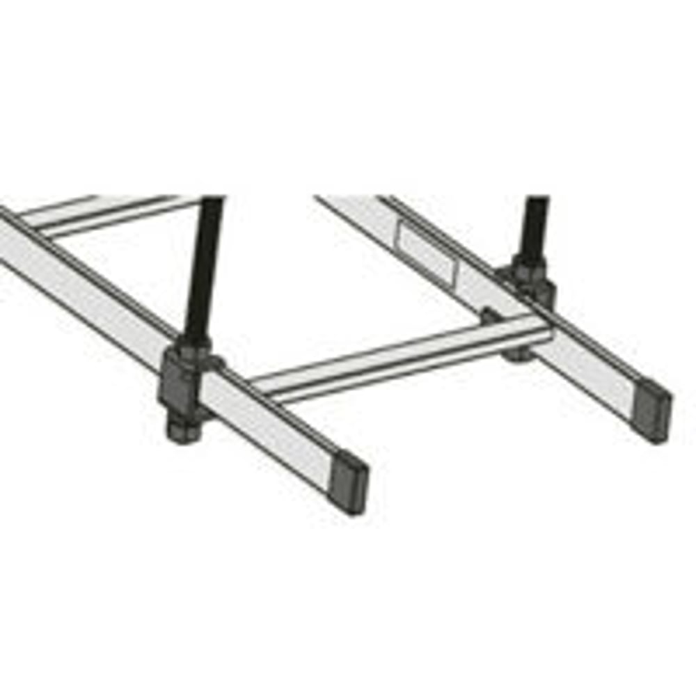 Middle Atlantic CLH-EC-12 Cable Ladder End Caps, 12Pcs
