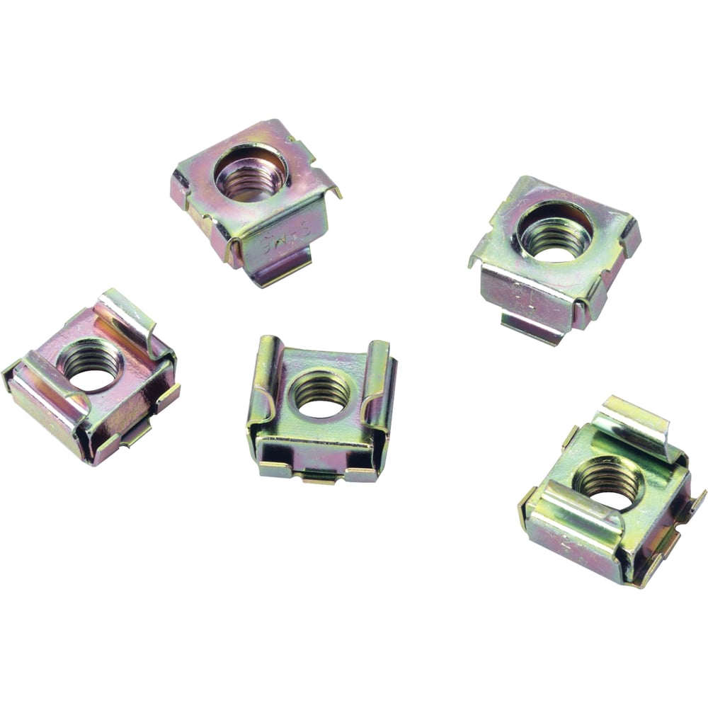 Middle Atlantic CN6MM-100 6Mm Cagenuts, 100 Piece