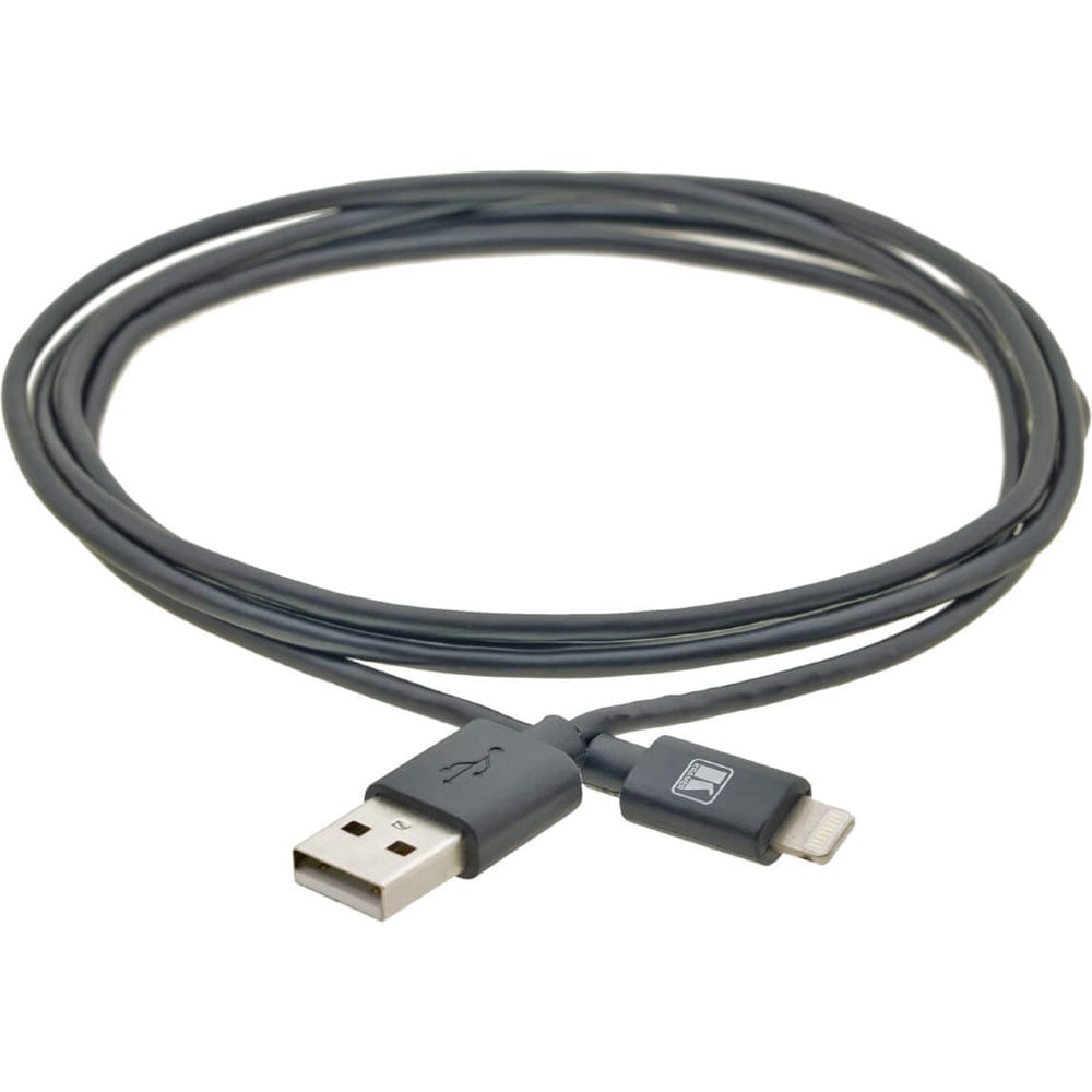Kramer 96-0210003 Usb-A Male To Lightning Male - Black