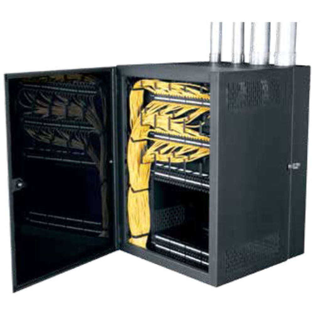 Middle Atlantic CWR-18-17VD 3'Data Wall Cab, Vented Door, 17"Deep