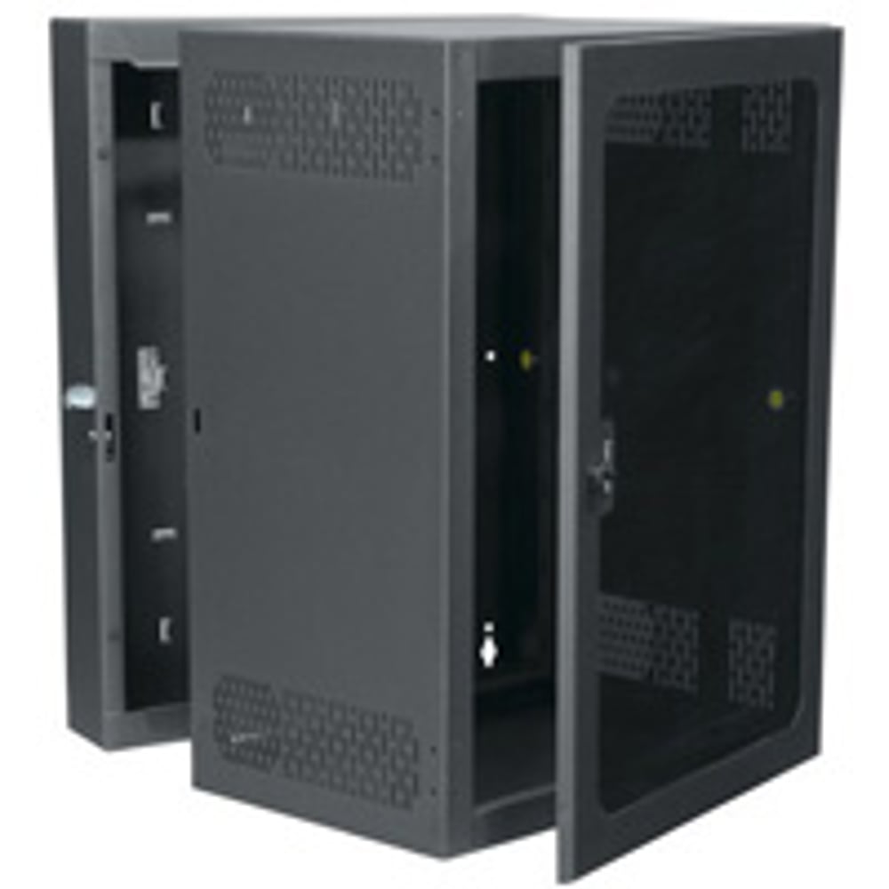 Middle Atlantic CWR-18-22PD 3'Data Wall Cab, Plexi Door, 22"Deep