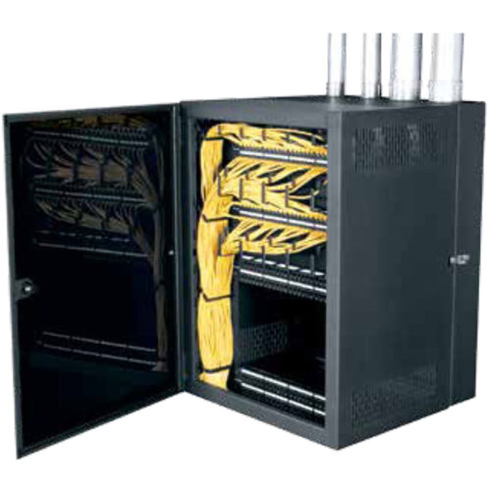 Middle Atlantic CWR-26-17VD 4'Data Wall Cab, Vented Door, 17"Deep