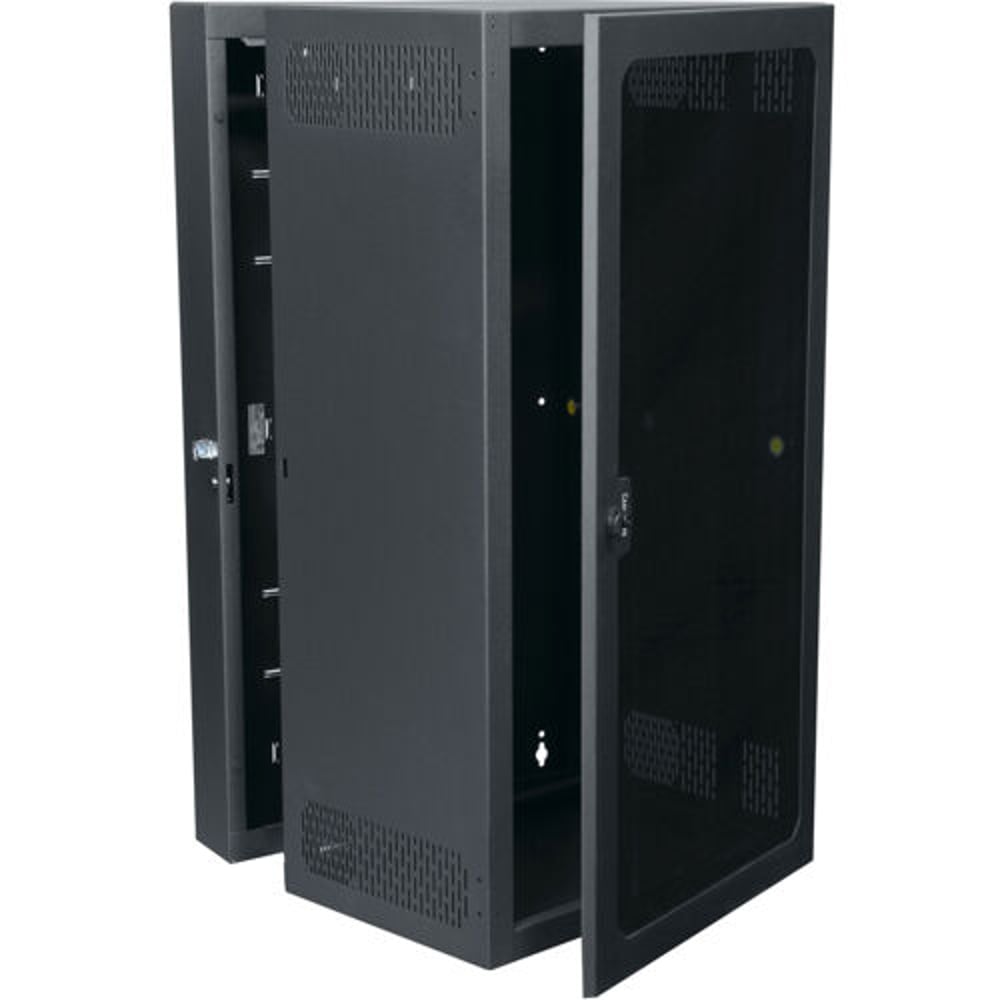 Middle Atlantic CWR-26-26PD 4'Data Wall Cab, Plexi Door, 26"Deep