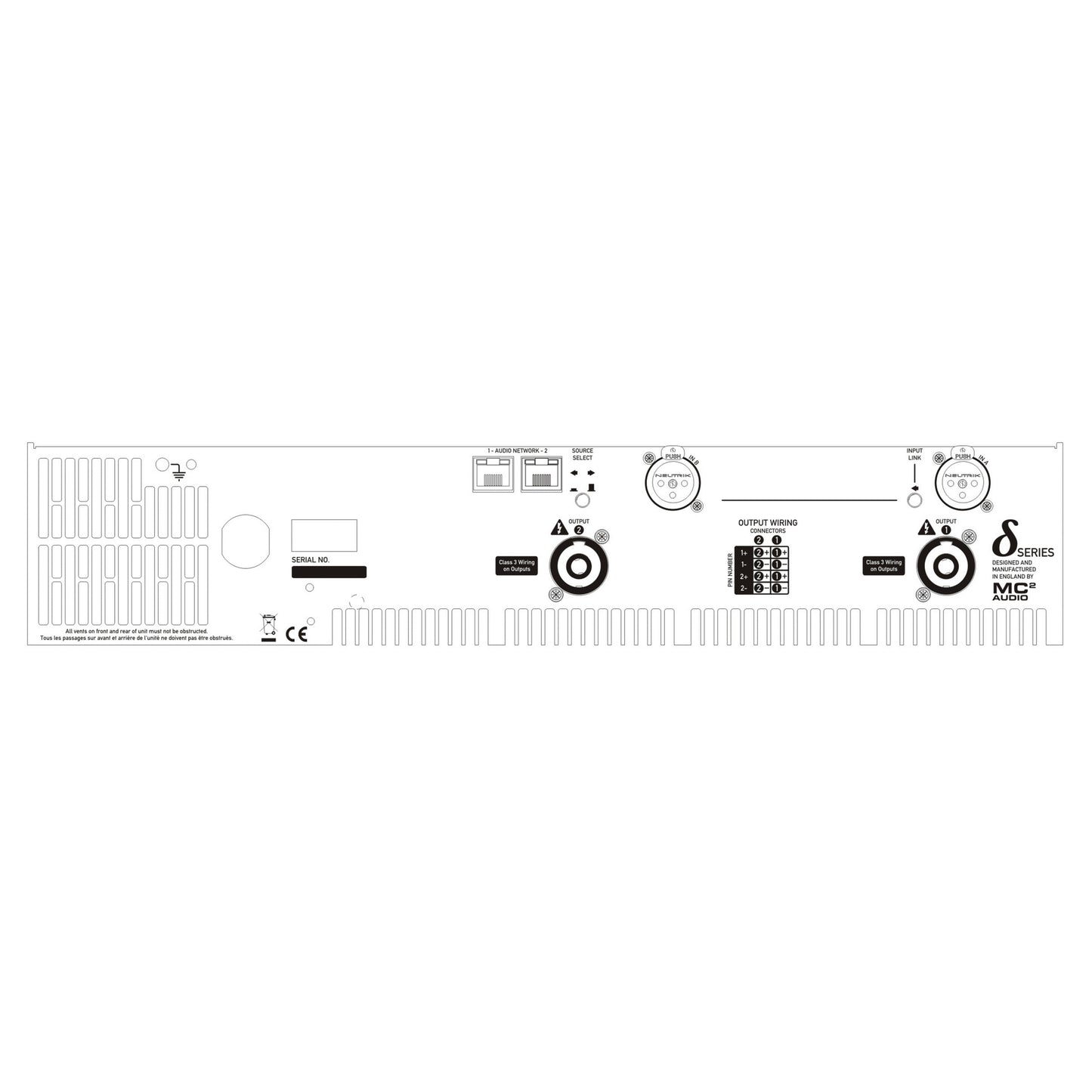 Danley D14K2-ND-220 DSP Amplifier with Built-In WiFi