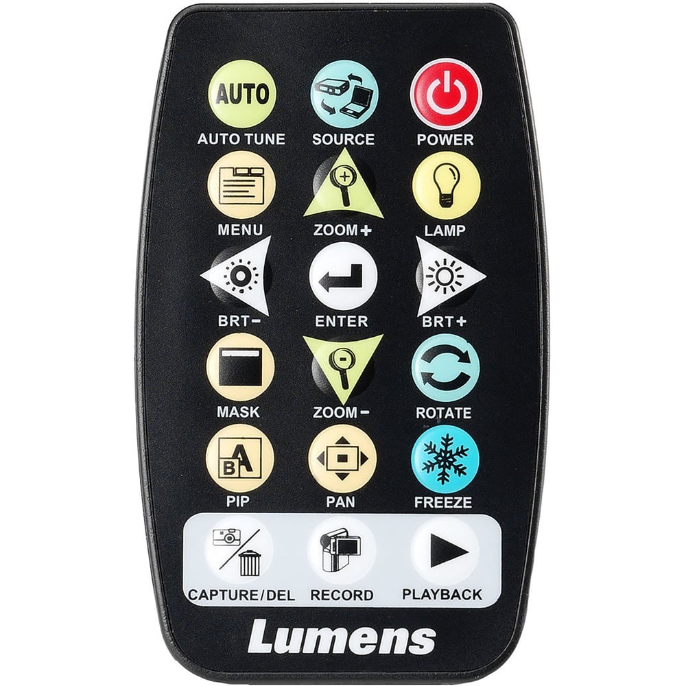 LUMENS DC REMOTE Remote Control For Dc192 Dc170 Dc193