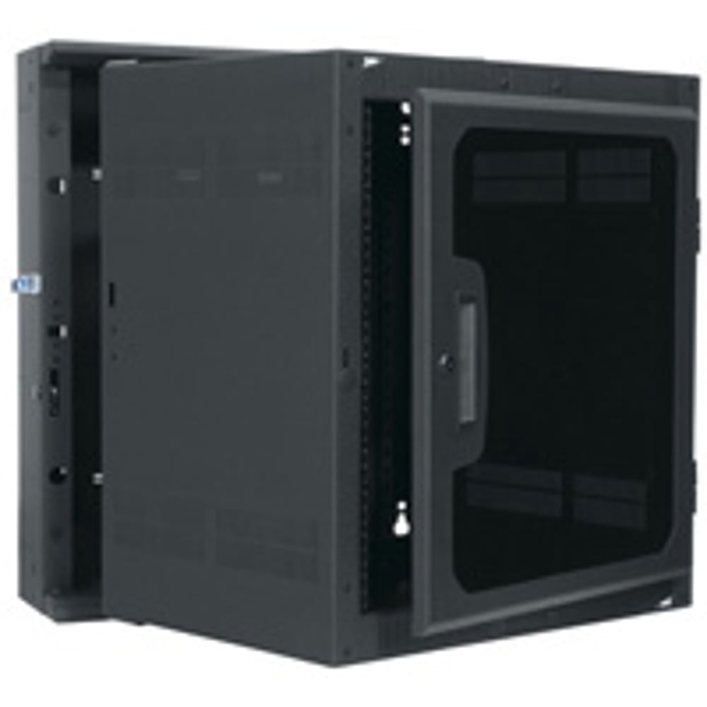 Middle Atlantic DWR-12-26PD 12Sp/26D Wall Rack W/Plexi Front Door