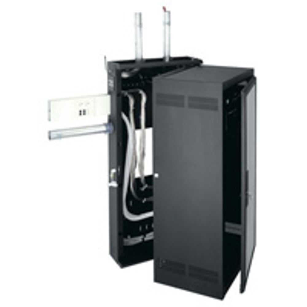 Middle Atlantic DWR-24-17PD 24Sp/17D Wallrack W/Plexi Dr