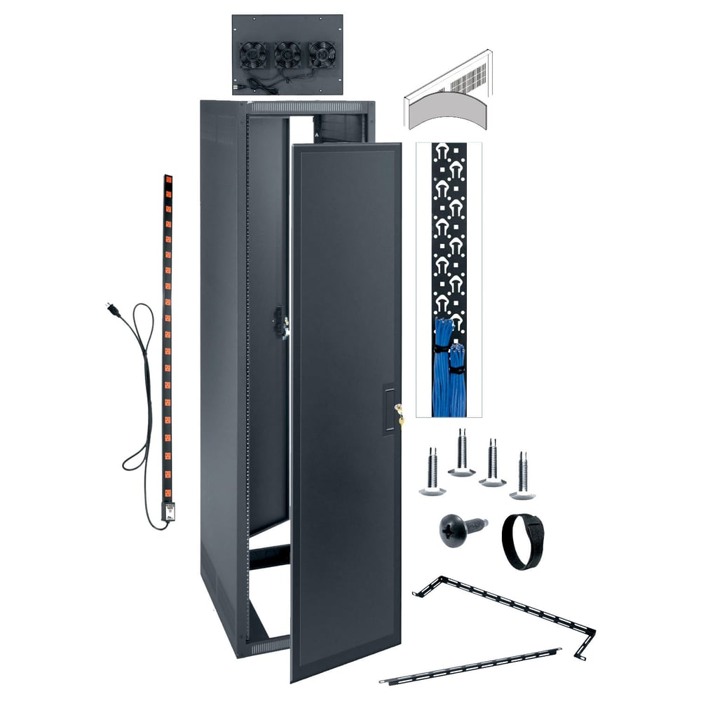 Middle Atlantic ERK-4025-AV 40Sp/25D Configured Av Rack