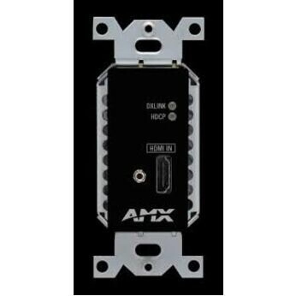 AMX FG1010-330-BLFX Dx-Tx-Dw P-4K, Hdmi Decora Wall Plate Transmitter