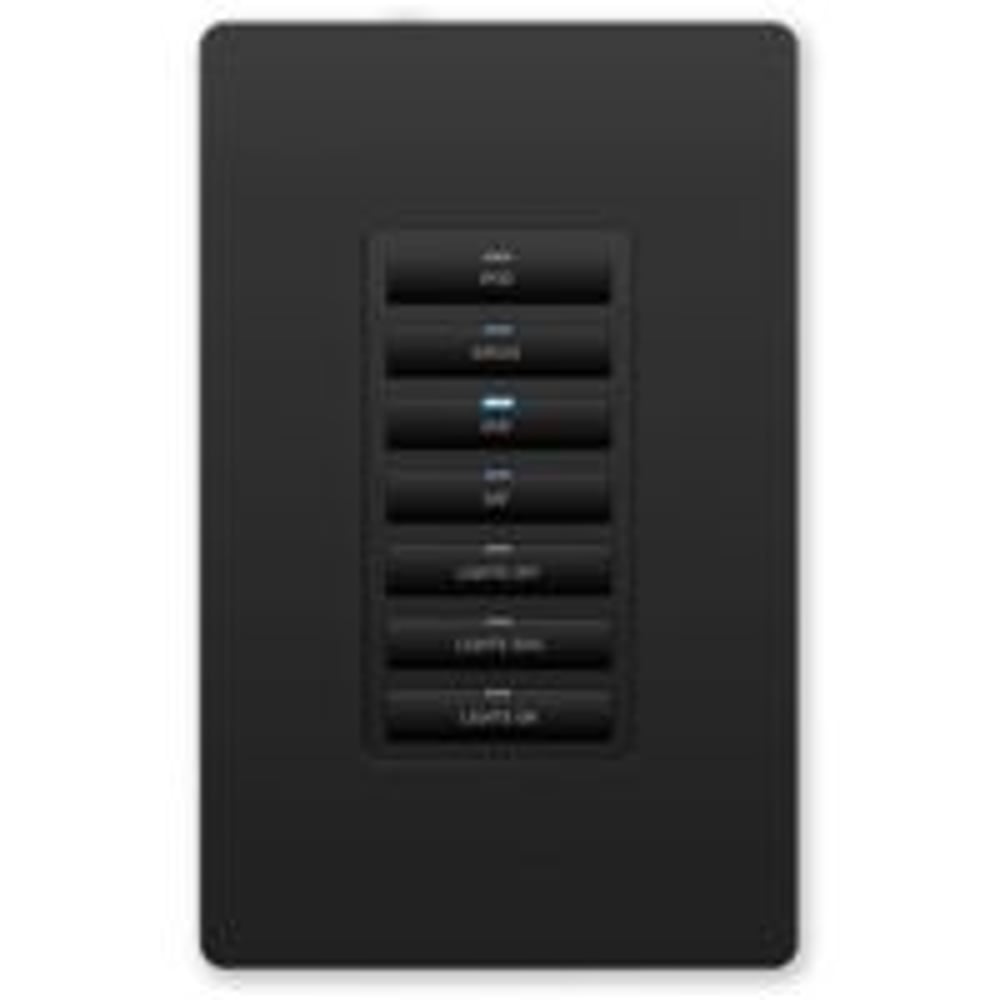 AMX FG5793-03-BL Met-7E Metreau 7-Button Ethernet Keypad