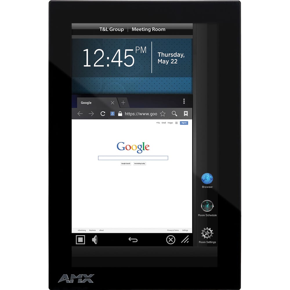 AMX FG5968-54 Mxd-701-P 7 Inch. Modero X Series Widescreen Portrait Wall Mount Touch