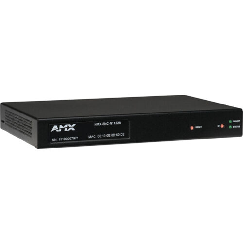 AMX FGN1122A-SA Svsi Stand-Alone Minimal Compression Voip Encoder W/(2) Rj45 Network Por