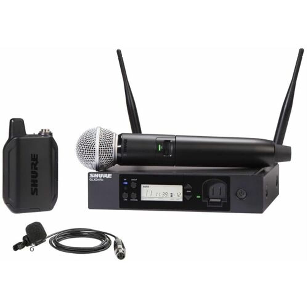 Shure GLXD124R+/85M-Z3 Glxd124R+/85M/Sm58 Combo System