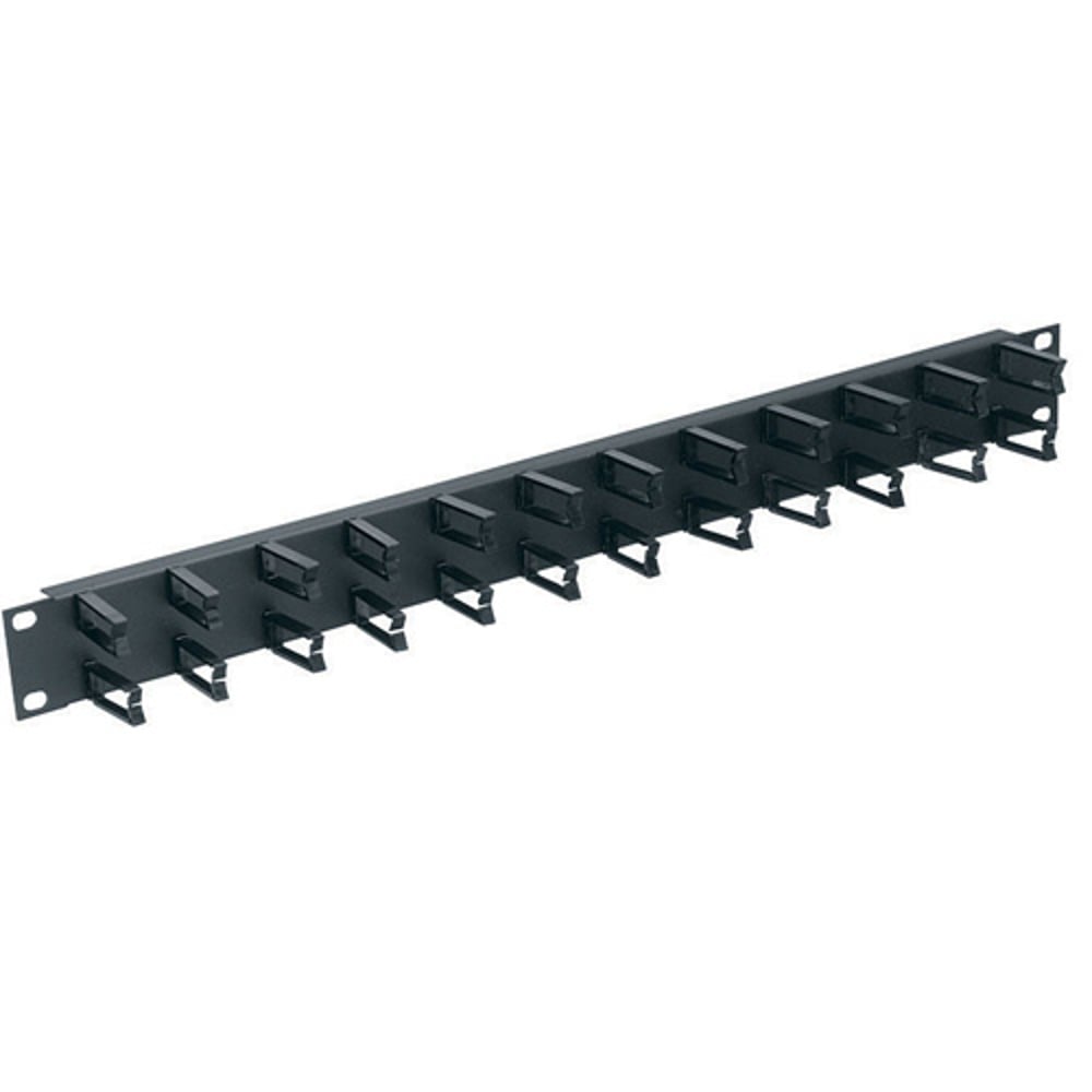 Middle Atlantic HCM-1 1Sp Horiz Cbl Mgr Micro Clips
