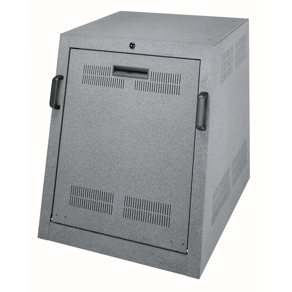 Middle Atlantic ISRK-12GY 12Sp, Sloped Rack, Integ. Door