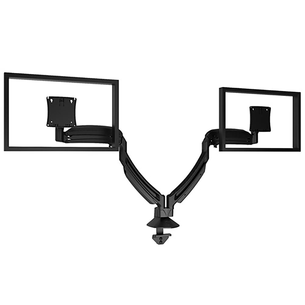 Chief K1D220S K1 Desk Mnt Dual Disp Dual 2L Arms Slv