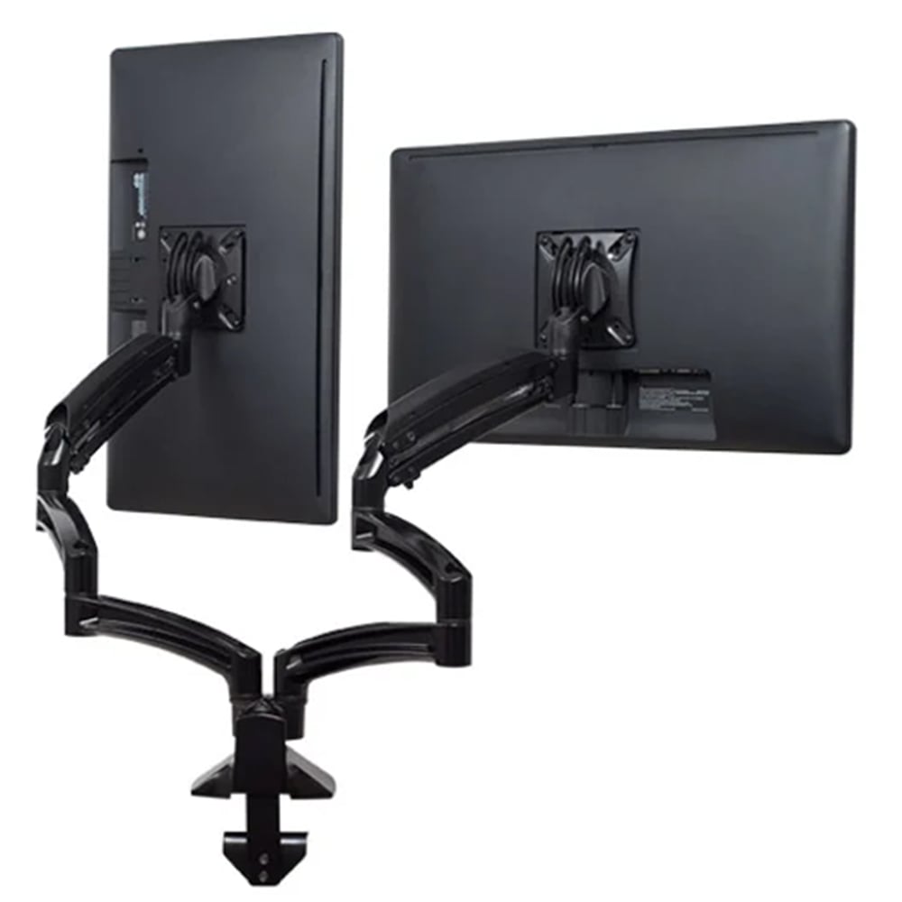 Chief K1D230B K1 Desk Mnt Dual Display 3L Arm, Blk