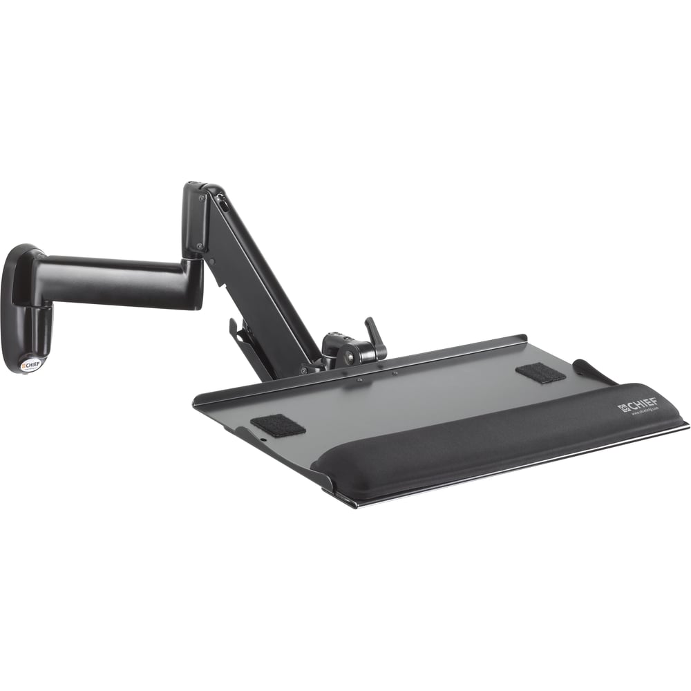 Chief KWK110B Height Adj. Dual Arm With Keyboard