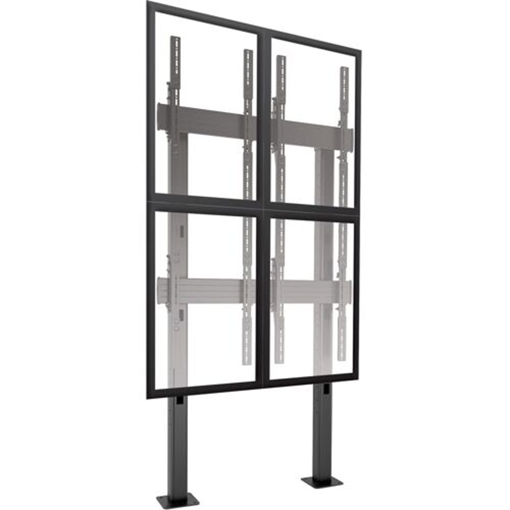 Chief LBM2X2UP Fusion 2 X 2 Portrait Micro-Adjustable Large Bolt-Down Freestanding