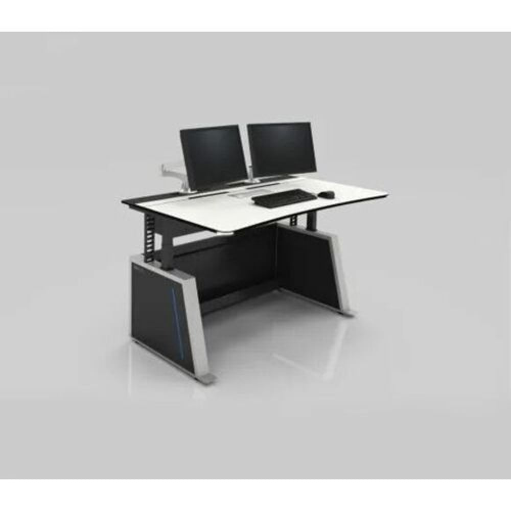 Middle Atlantic LH-VLCMHS Air 24/7 Height Adjustable Desk Console - Medium - 63" Wide