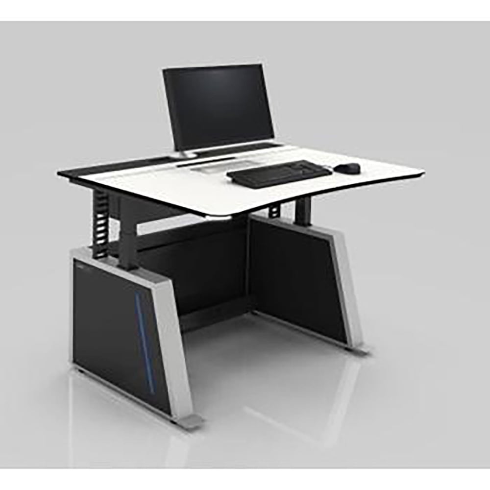 Middle Atlantic LH-VLCSHS Air 24/7 Height Adjustable Desk Console - Small - 49.5 Wide