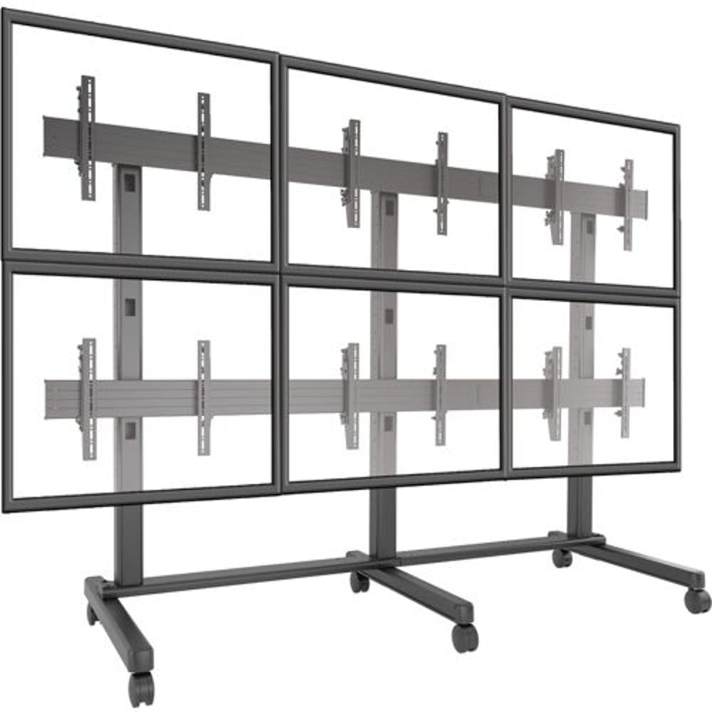 Chief LVM3X2U Fusion 3X2 Video Wall Cart